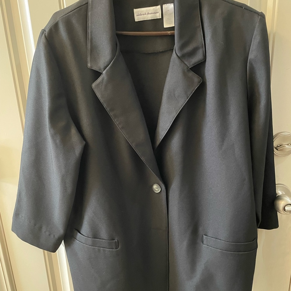 Alfred Dunner Black Women's Blazer